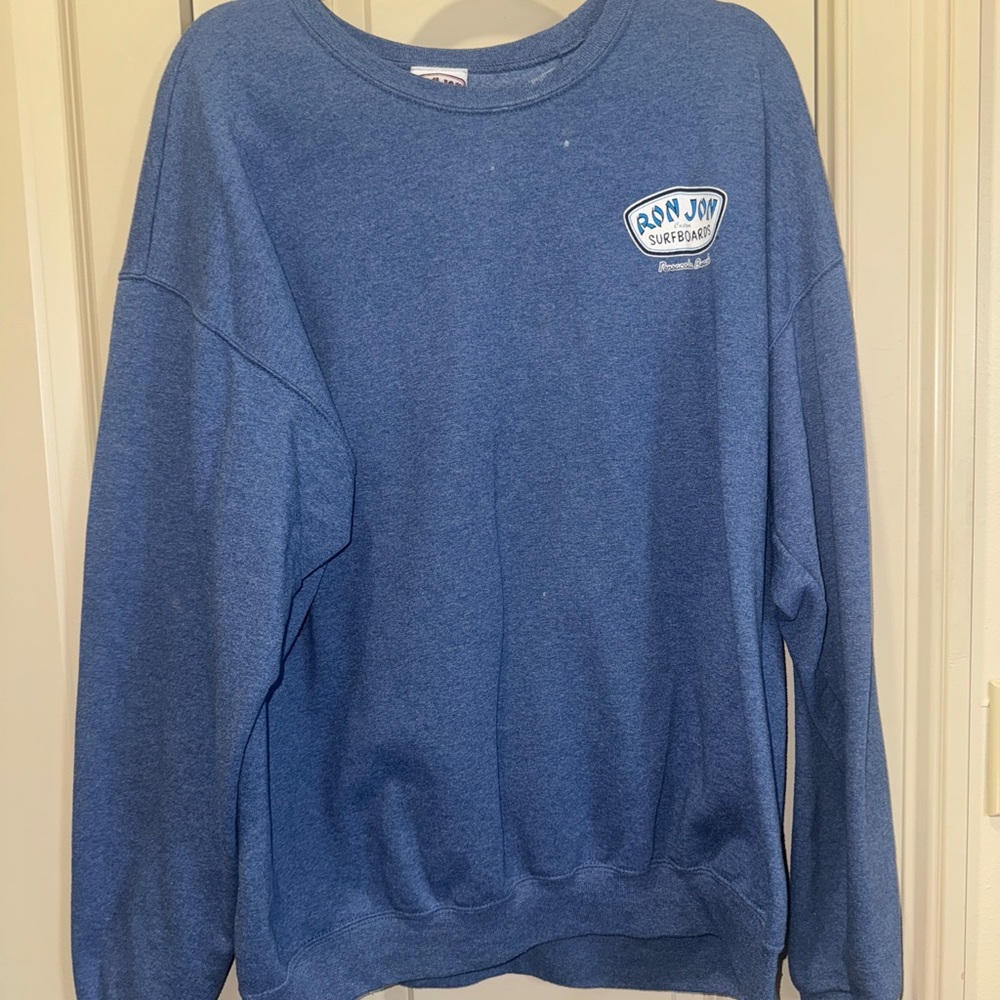 Ron Jon Blue Crewneck Men's Sweater